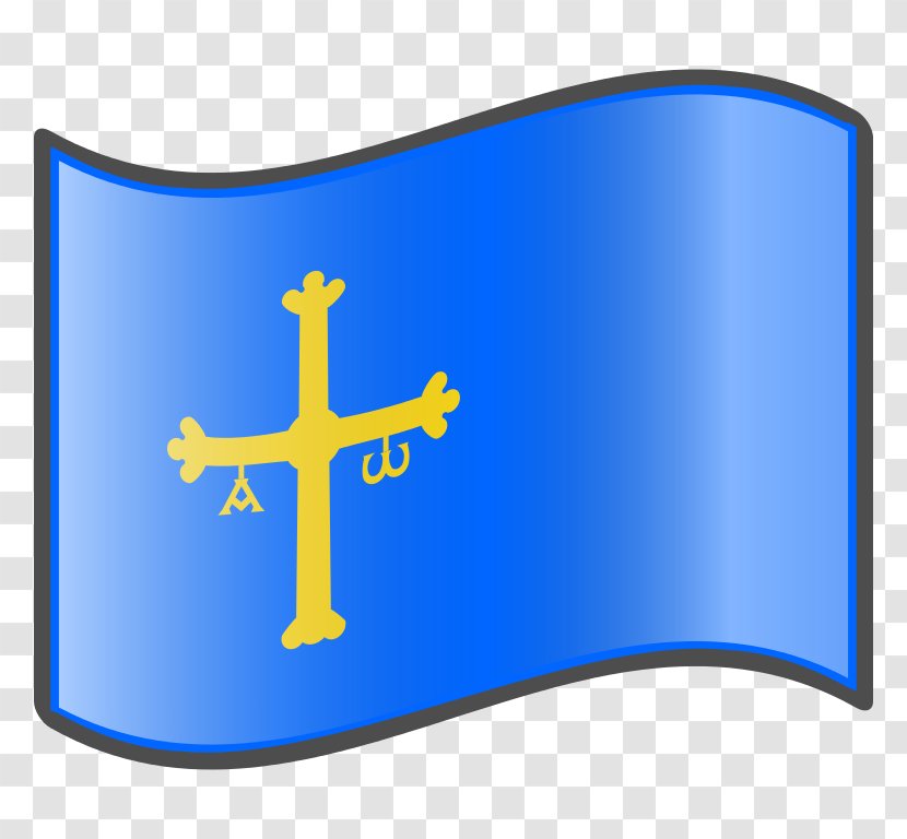 Kingdom Of Asturias Flag Sticker Victory Cross - Stock Photography - Asturian Wikipedia Transparent PNG