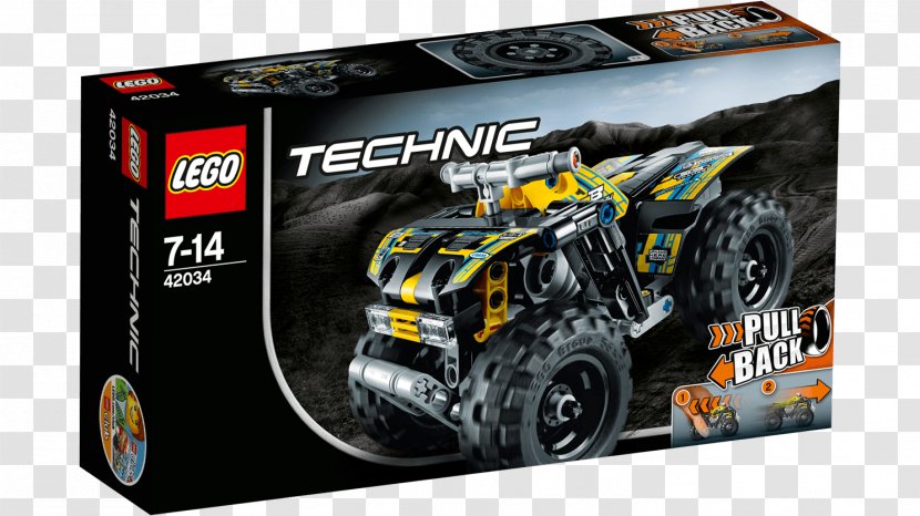 Lego Technic Amazon.com Toy All-terrain Vehicle - Wheel Transparent PNG