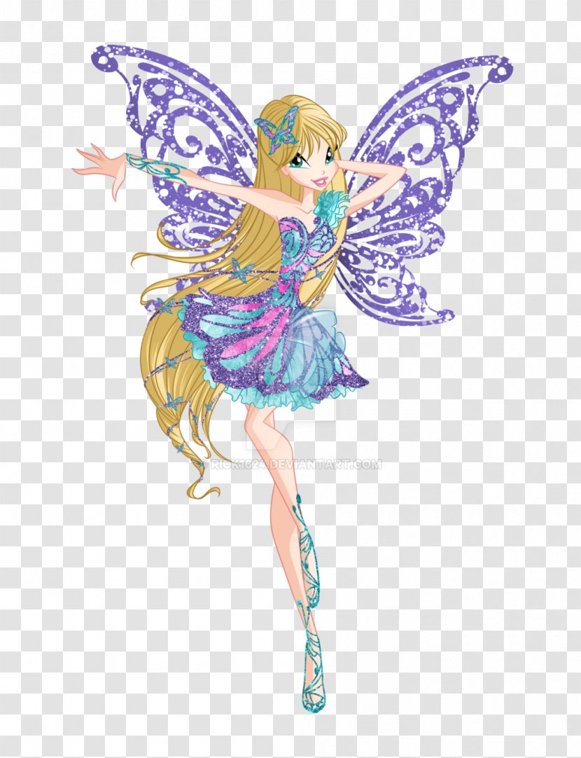 Roxy Bloom Butterflix Fan Art Fairy - Heart Transparent PNG