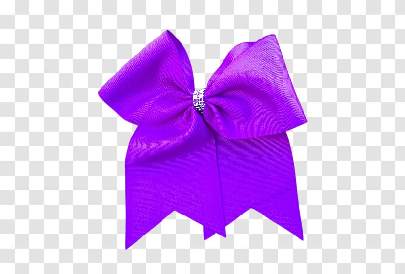 Purple Bow Tie Ribbon Necktie - Color Transparent PNG