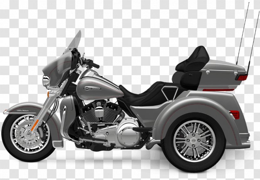 Harley-Davidson Tri Glide Ultra Classic Touring Motorcycle Electra - Sidecar Transparent PNG