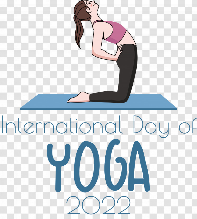 Yoga Yoga Mat Logo Text Transparent PNG
