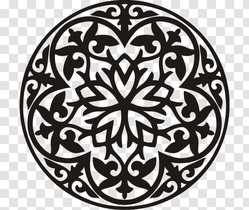 Wall Decal Sticker Decorative Arts - Symmetry - ISLAMIC PATTERN Transparent PNG
