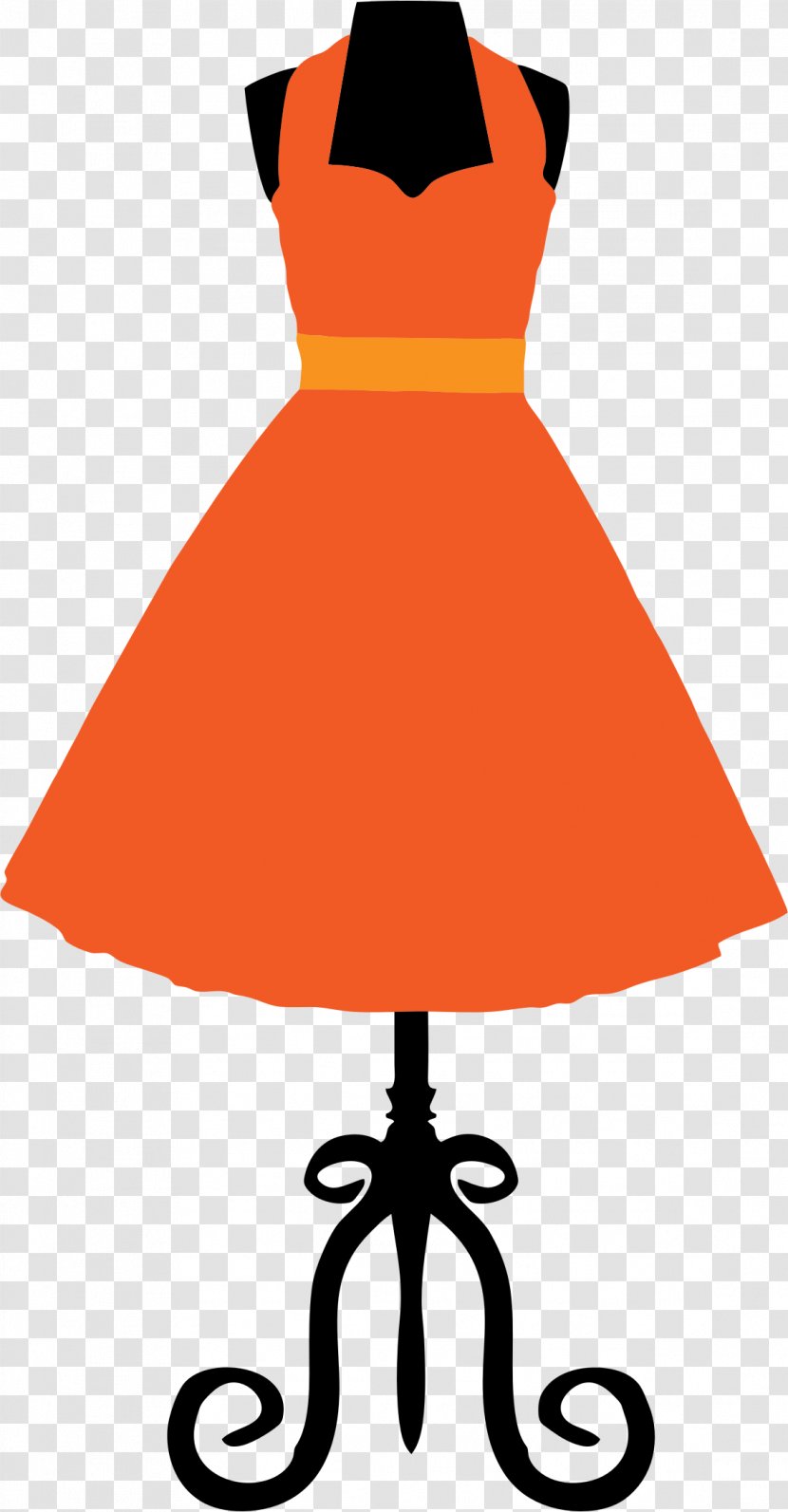 Dress Vintage Clothing Clip Art - Gown - Dresses Cliparts Transparent PNG