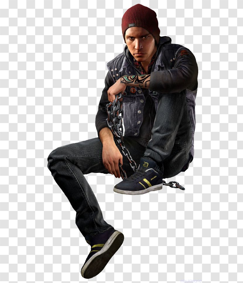 Infamous Second Son PlayStation 4 Delsin Rowe Video Game Character Transparent PNG