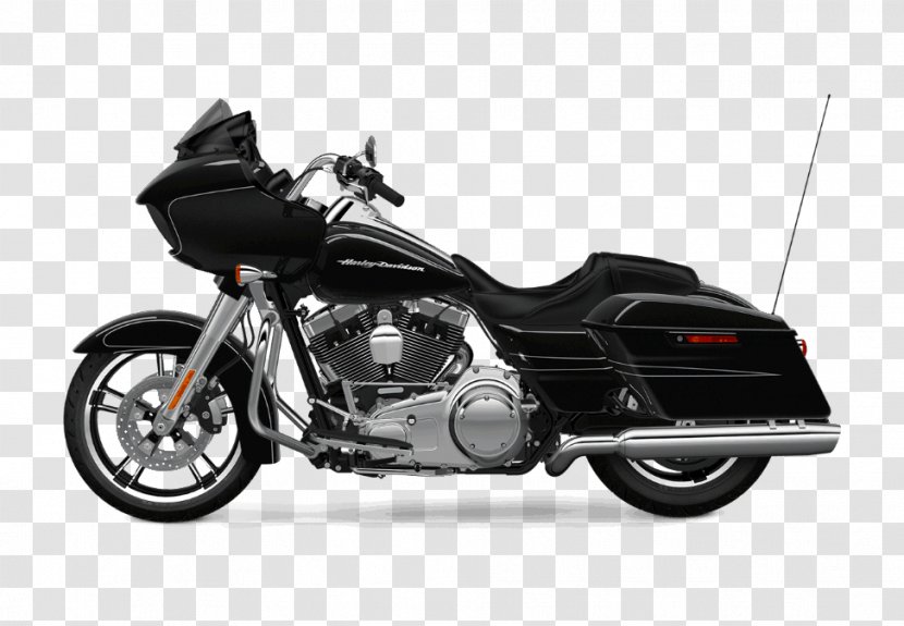 Harley Davidson Road Glide Harley-Davidson Touring Motorcycle - Exhaust System Transparent PNG