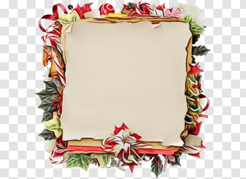 Picture Frame - Watercolor - Rectangle Plant Transparent PNG