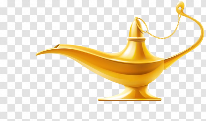 Aladdin's Magic Lamp Genie The Jinn - Oil Transparent PNG