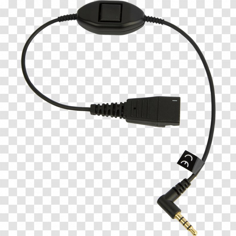 Phone Connector Jabra Headset Telephone IPhone - Iphone Transparent PNG