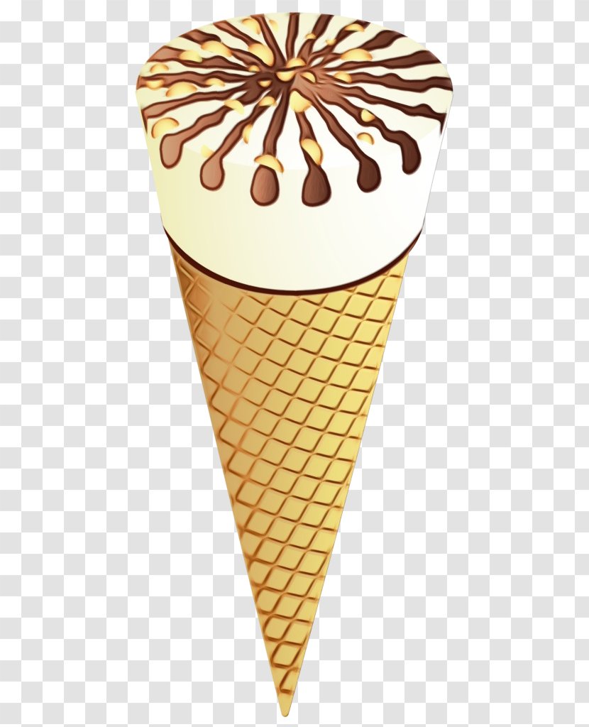 Ice Cream Cone Background - Food - Gelato Transparent PNG