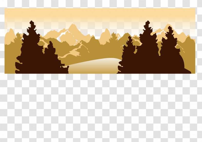 Drawing Landscape Clip Art - Mountain Transparent PNG