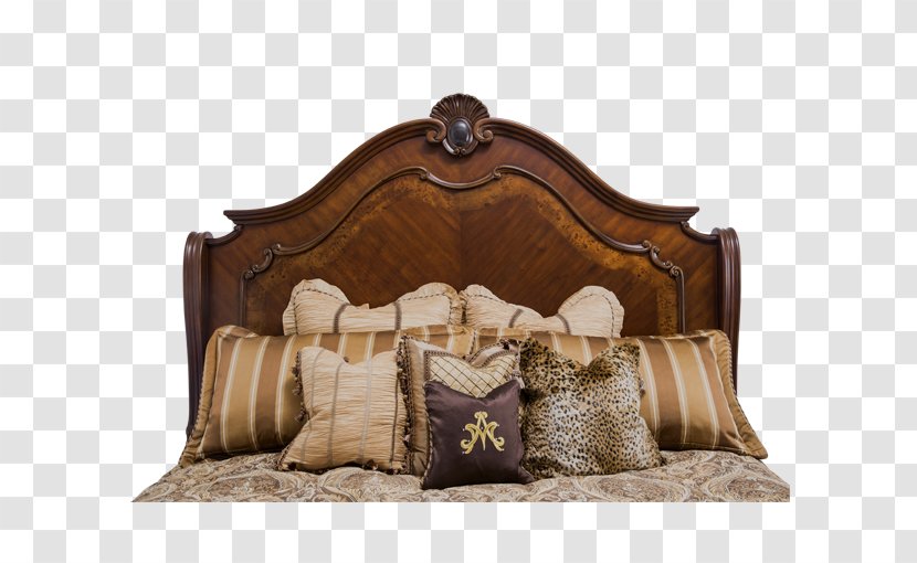 Bed Frame Sleigh Headboard Furniture - Wood Carving Transparent PNG