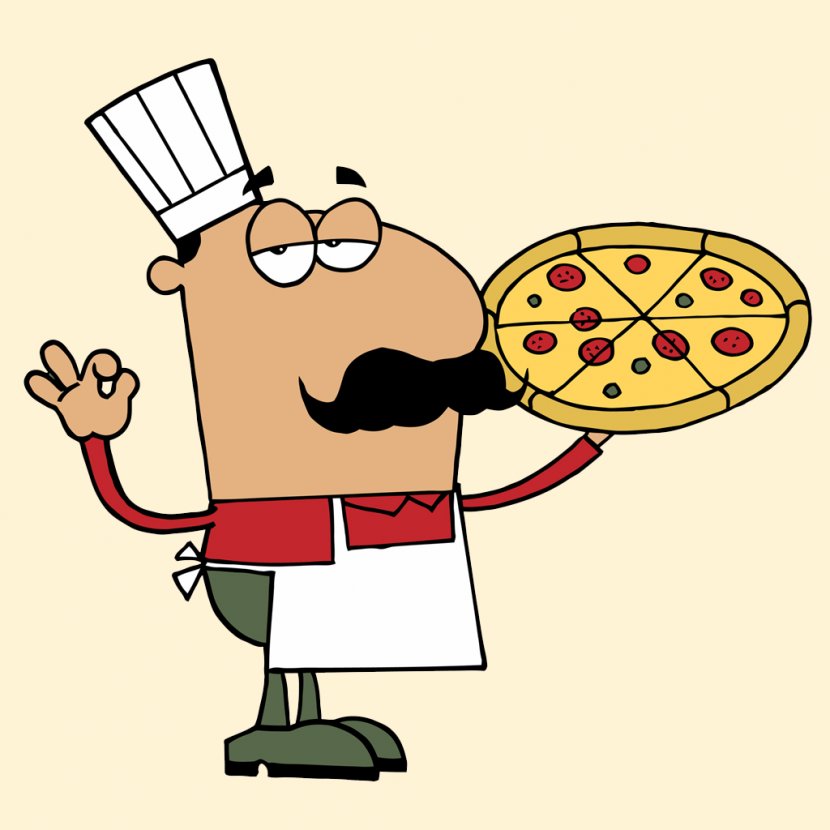 Pizza Delivery Italian Cuisine Chef Clip Art Transparent PNG