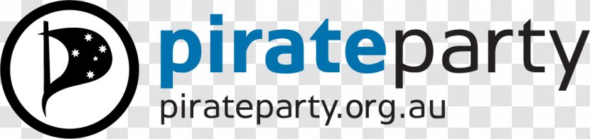 Pirate Party Australia Logo Political - Black And White - Style Transparent PNG