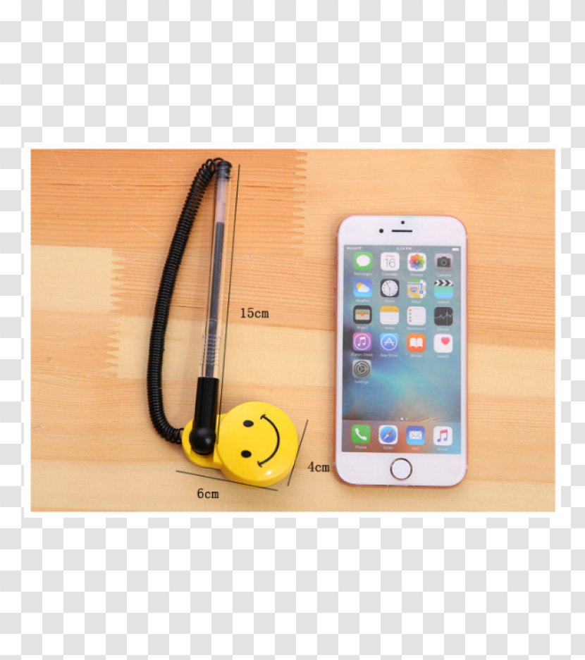 Table Emoticon Smartphone Tisu Ballpoint Pen - Iphone 6s Transparent PNG