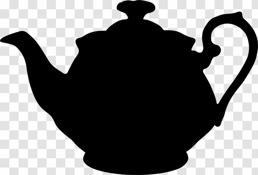Teapot Coffee Silhouette Drink - Teacup Transparent PNG