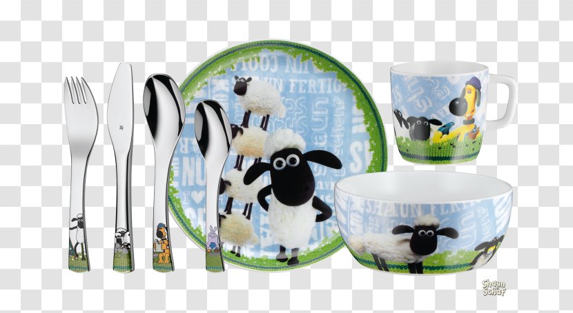 Cutlery Tableware WMF Group Place Mats - Shaun The Sheep Transparent PNG