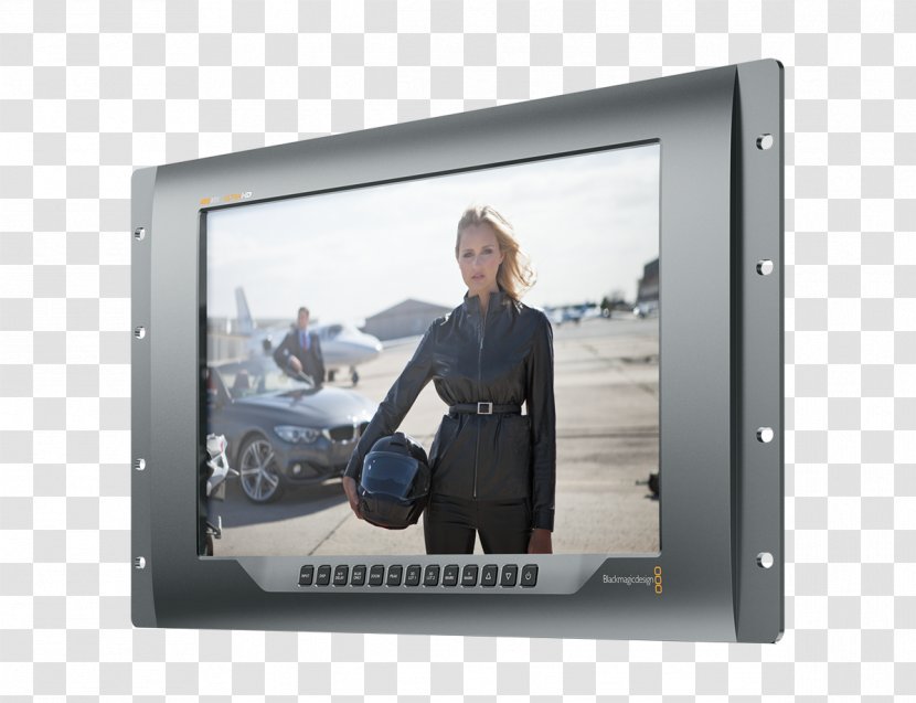Blackmagic URSA Design 4K Resolution Television Computer Monitors - Video - Tv Studio Camera Transparent PNG