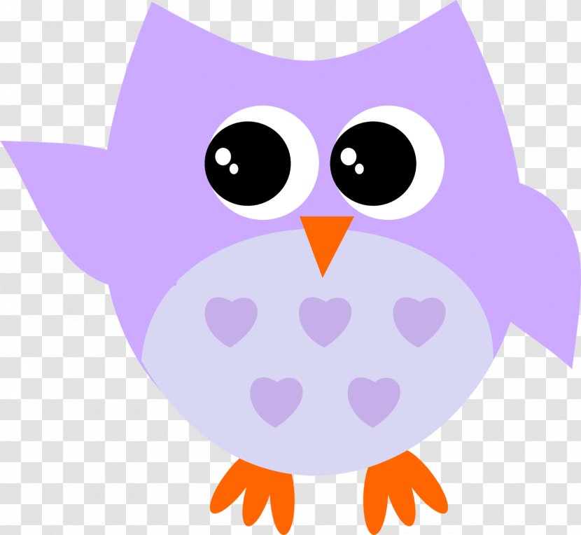 Little Owl Lilac Party - Pink - Coruja Transparent PNG