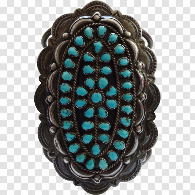Turquoise Navajo Sterling Silver Jewelry Design - Jewellery Transparent PNG