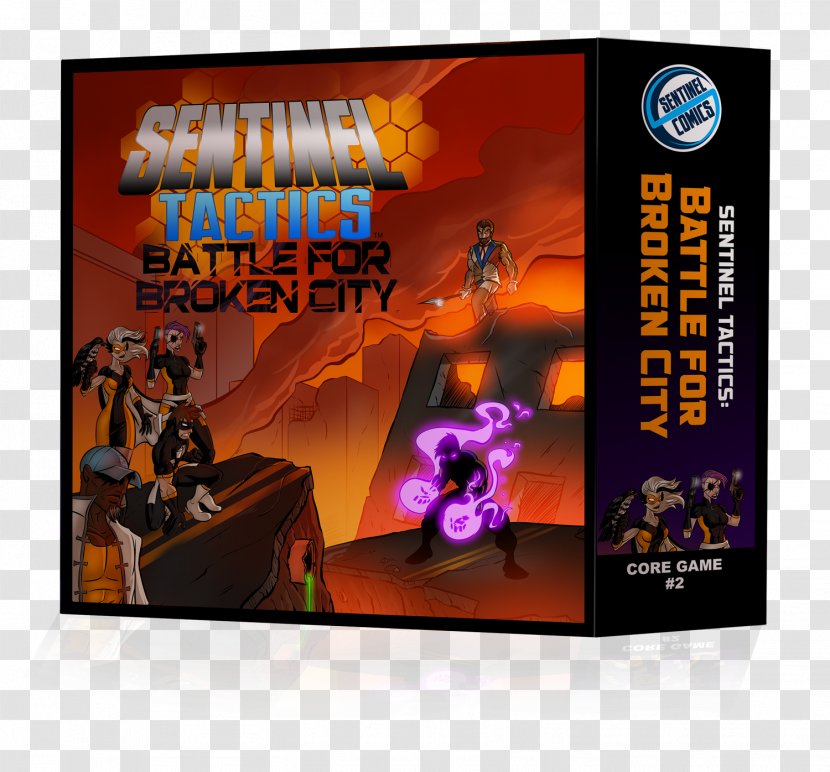 Sentinels Of The Multiverse: Video Game BoardGameGeek Board - Broken City Transparent PNG