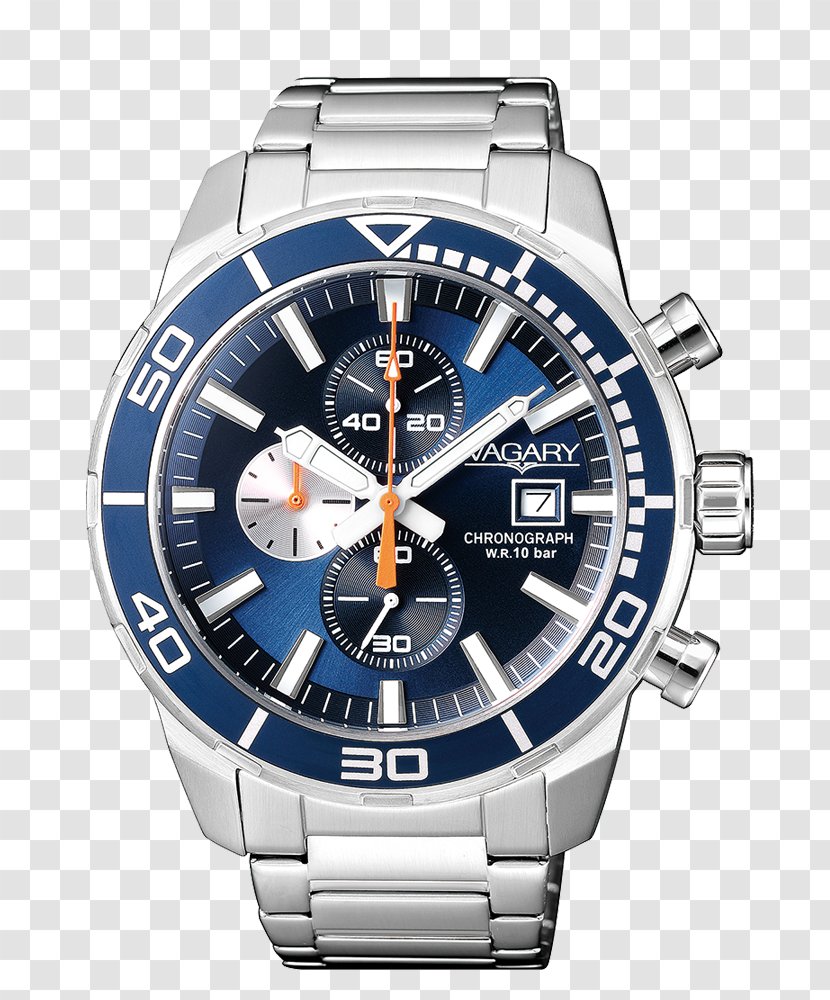 Chronograph Citizen Watch Holdings Jewellery - Electric Blue Transparent PNG
