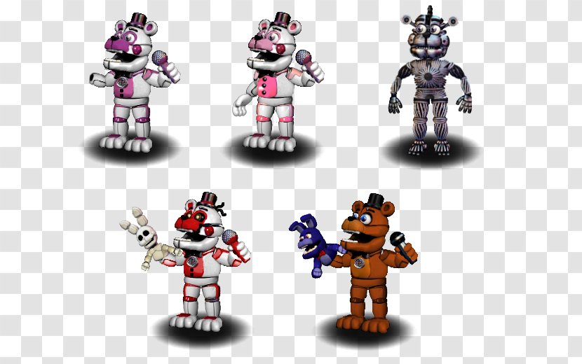 Five Nights At Freddy's: Sister Location Freddy's 2 The Silver Eyes Adventure Game - Mecha - Finger Puppet Transparent PNG