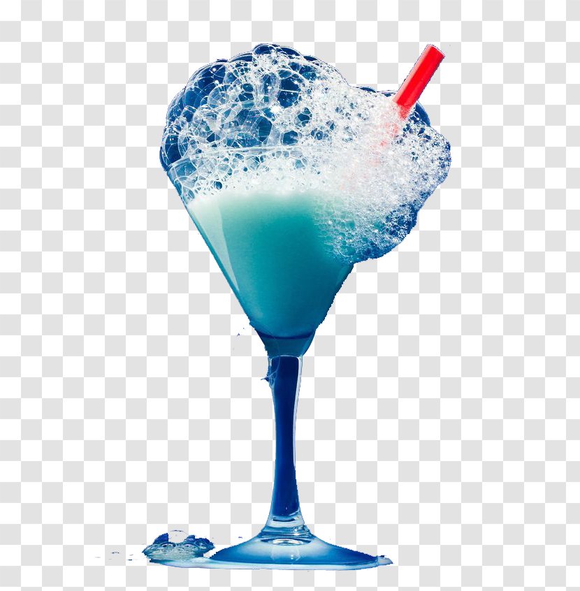Blue Hawaii Margarita Juice Martini Cocktail - Liquid - Bubble Transparent PNG