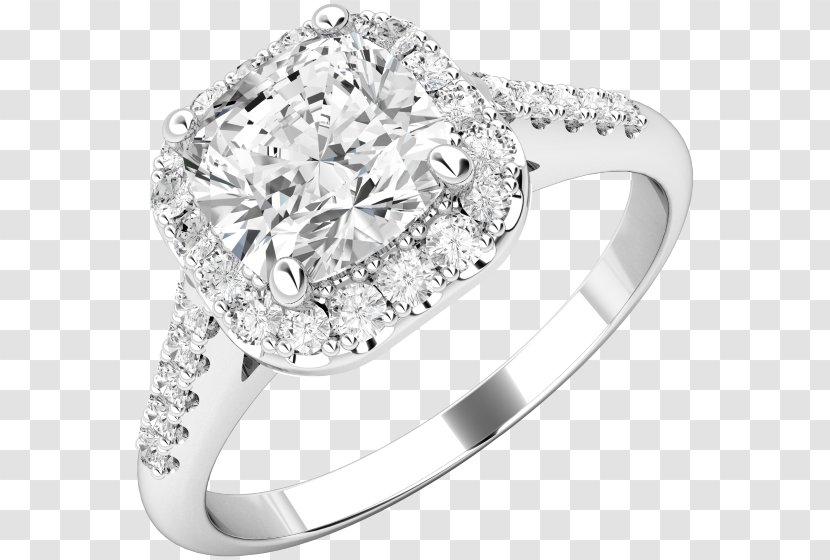Engagement Ring Wedding Diamond - Platinum - Ladies Rings Product Transparent PNG