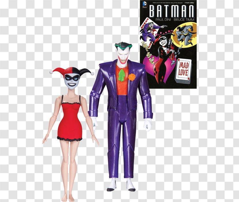 Harley Quinn The Batman Adventures: Mad Love Joker Action & Toy Figures - Gotham City - Animated Heroclix Transparent PNG