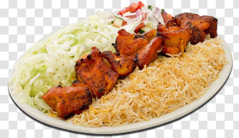 Kabsa Tandoori Chicken Kebab Shish Taouk Afghan Cuisine - Pakistani - Food Cliparts Transparent PNG