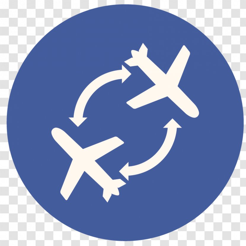 Airplane Flight Indemnity Air Travel - Blue Transparent PNG