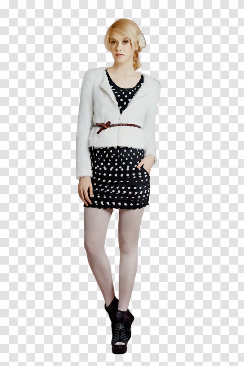 Polka Dot - Clothing - Fashion Neck Transparent PNG