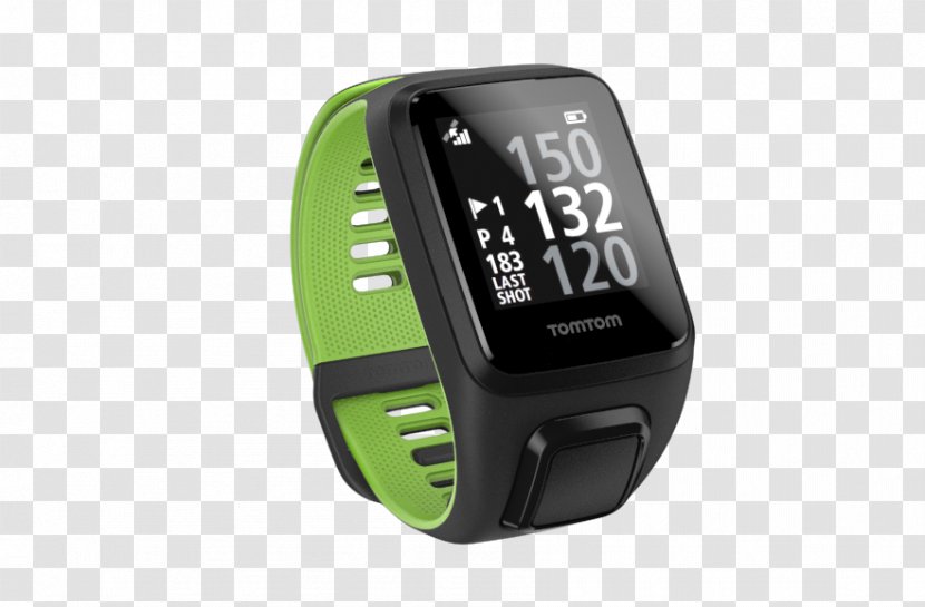 TomTom Golfer 2 GPS Navigation Systems Watch - Accessory - Small Golf Gps Transparent PNG