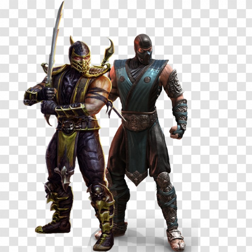 Mortal Kombat Mythologies: Sub-Zero X Scorpion - Silhouette Transparent PNG