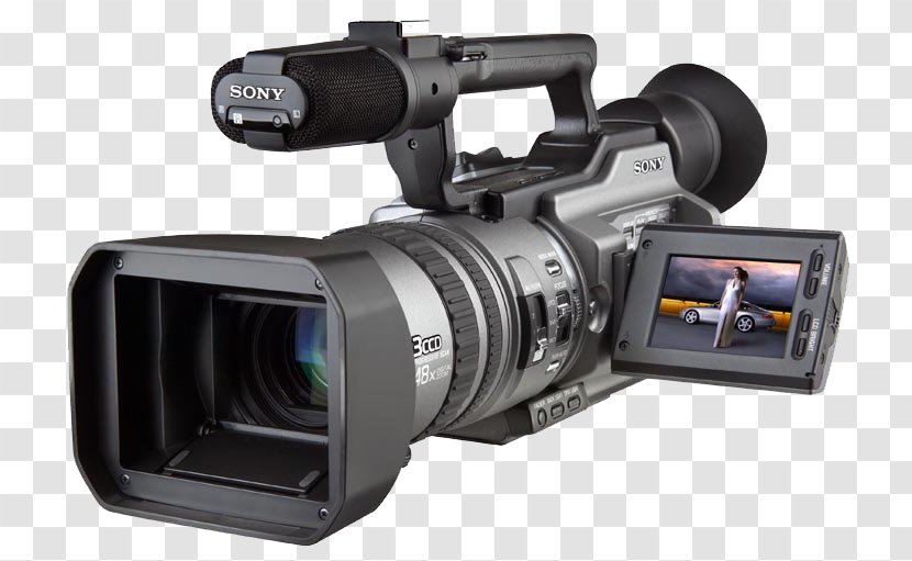 Sony Handycam DCR-VX2100 Camcorder DV Corporation Three-CCD Camera Transparent PNG