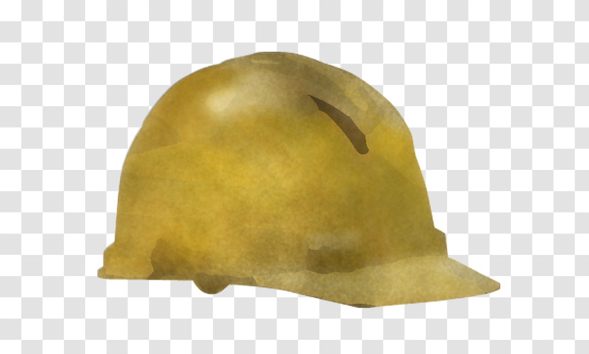 Helmet Clothing Personal Protective Equipment Yellow Cap Transparent PNG