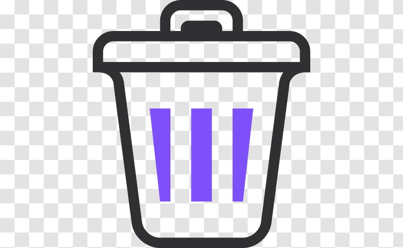Rubbish Bins & Waste Paper Baskets - Logo - Electric Blue Transparent PNG