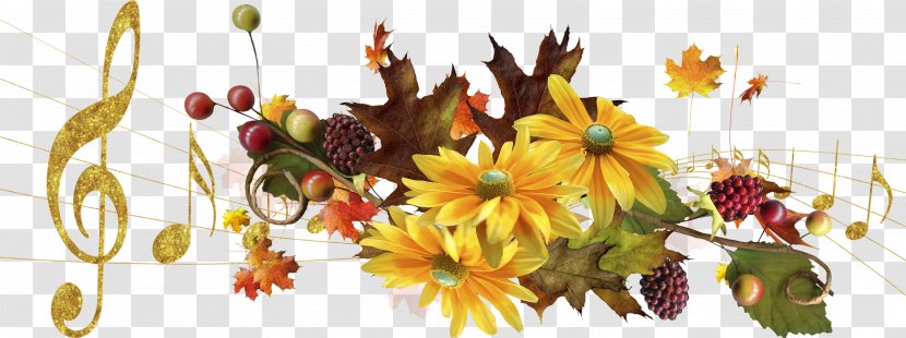 Cut Flowers Floral Design Floristry Petal - Branch - Autumn Transparent PNG