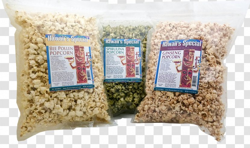 Kettle Corn Breakfast Cereal Popcorn Aloha - Box Transparent PNG