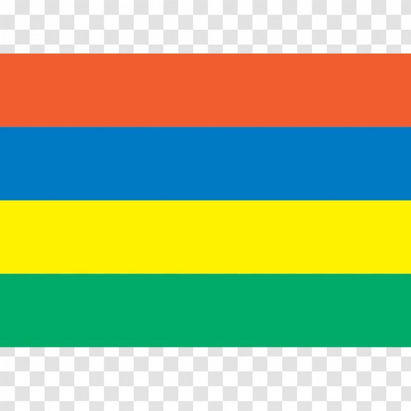 Flag Of Mauritius National Nigeria - Rectangle Transparent PNG