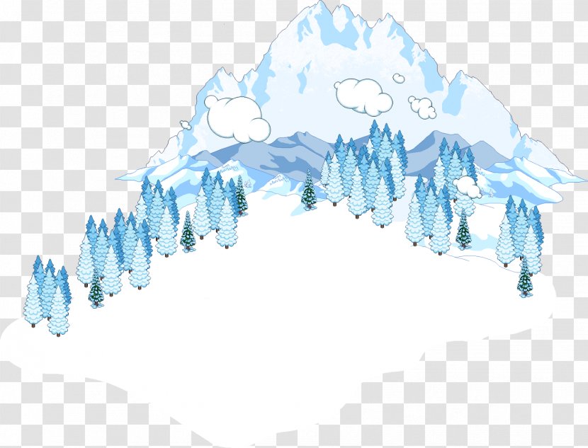 Habbo Winter Storm Snow - Ice - Reception Transparent PNG