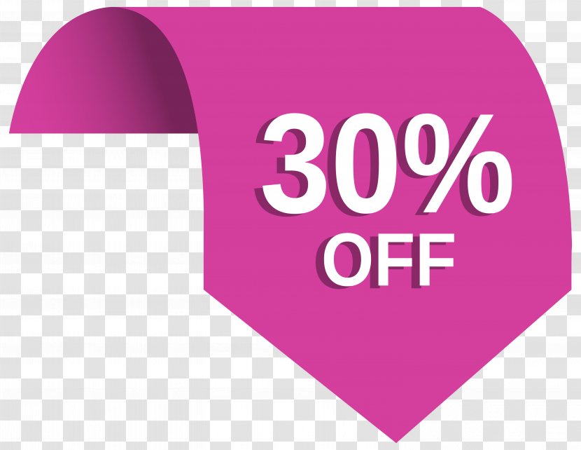 30%OFF Label Clip-Art Image - Sticker - Discounts And Allowances Transparent PNG