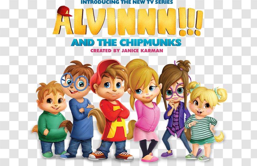 Television Alvin And The Chipmunks In Film Chipettes - Ross Bagdasarian Jr - Graphic Transparent PNG