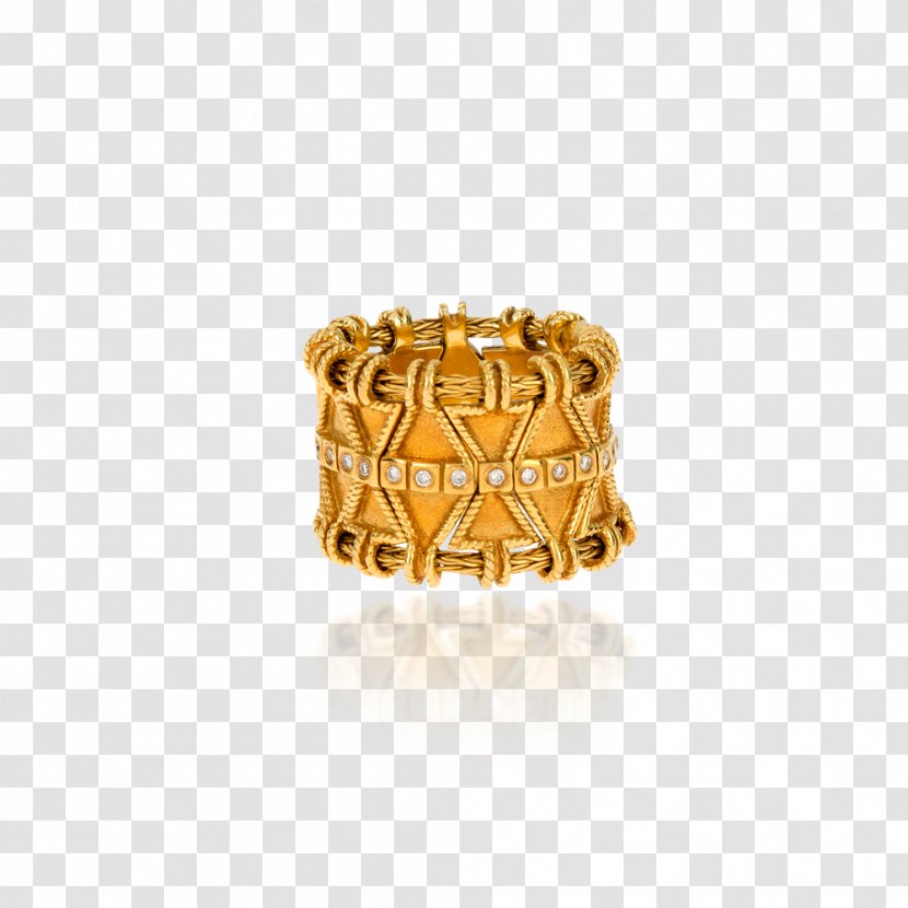 Ring Gold Yellow - Metal Transparent PNG