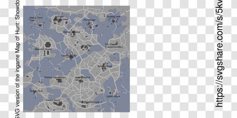 Hunt: Showdown Information Data Map - Hunt Transparent PNG