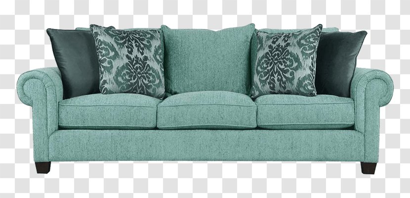 Loveseat Couch Sofa Bed Furniture Cushion - Slipcover - Set Transparent PNG