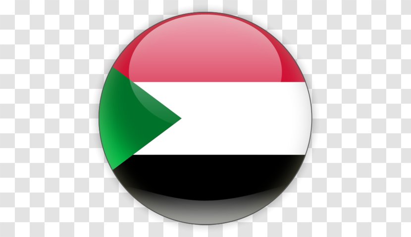 Flag Of Sudan Khartoum Middle East - Sphere Transparent PNG