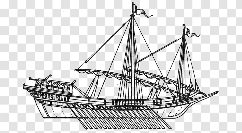 Brigantine Galley Galleon 17th Century Ship Of The Line - Xv Años Transparent PNG