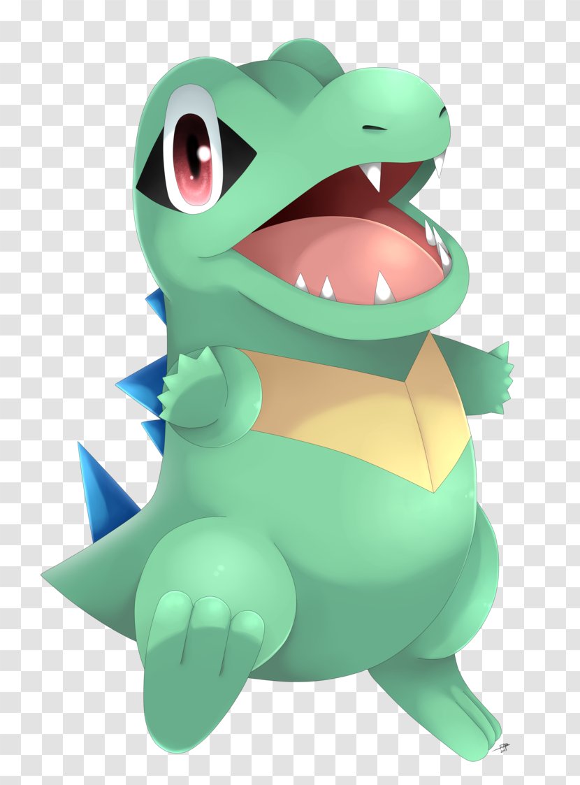 Pokémon Mystery Dungeon: Explorers Of Darkness/Time Totodile Art Tree Frog - Pokemon Transparent PNG